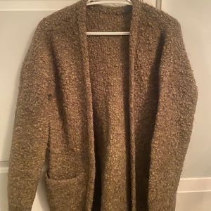 Aritzia Wilfred Cream Warm Cardigan
